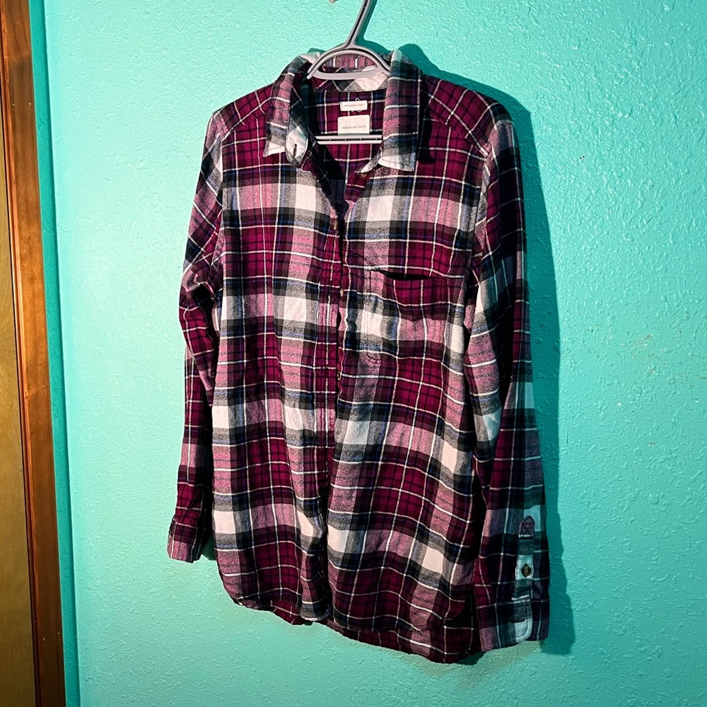 Women’s American Eagle Boyfriend Fit Flannel